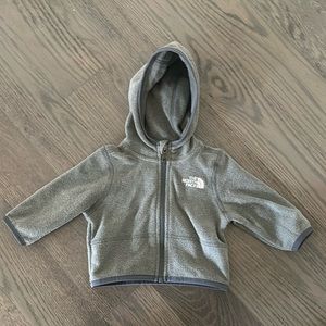 North Face Baby Glacier full zip hoodie